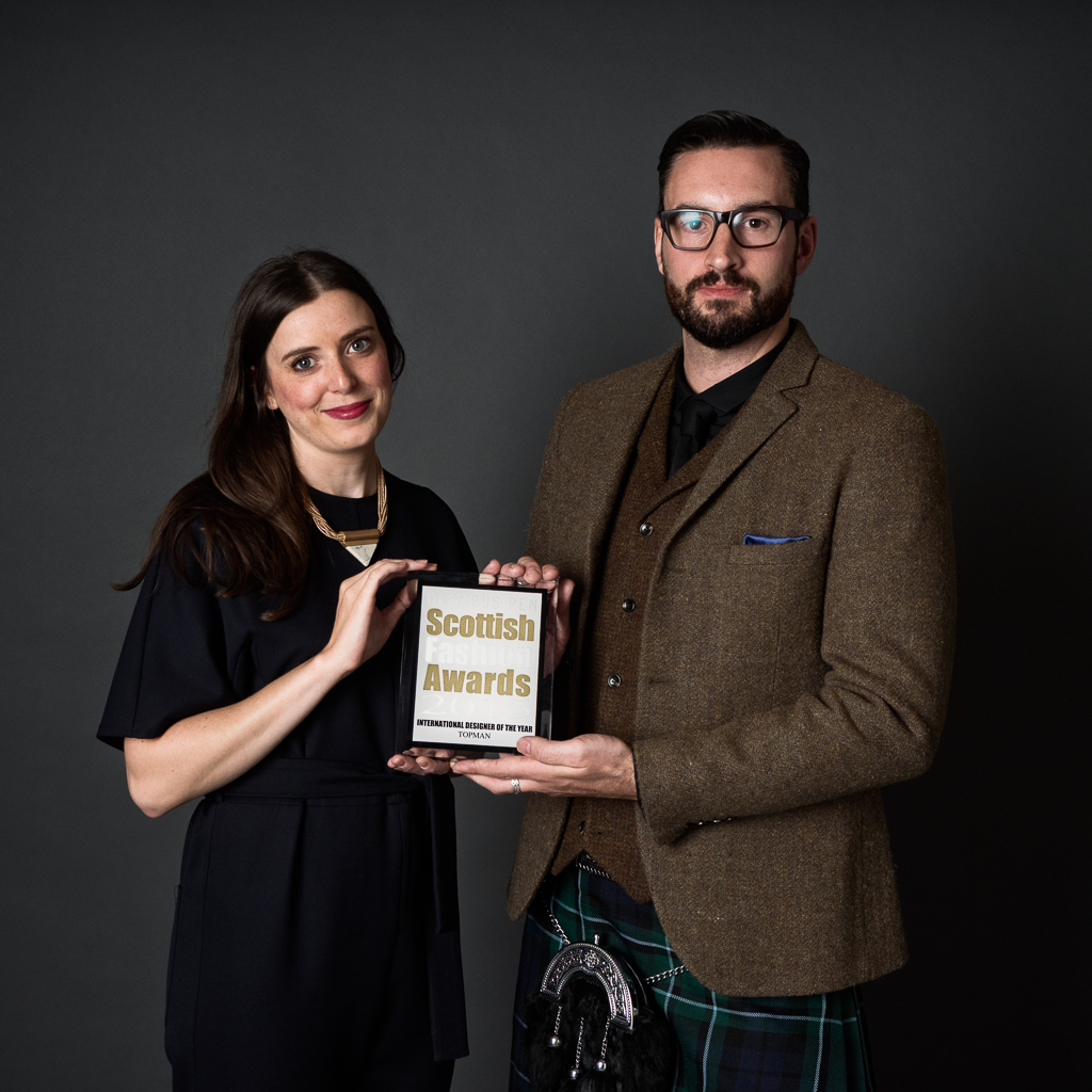 Winning at the Scottish Fashion Awards