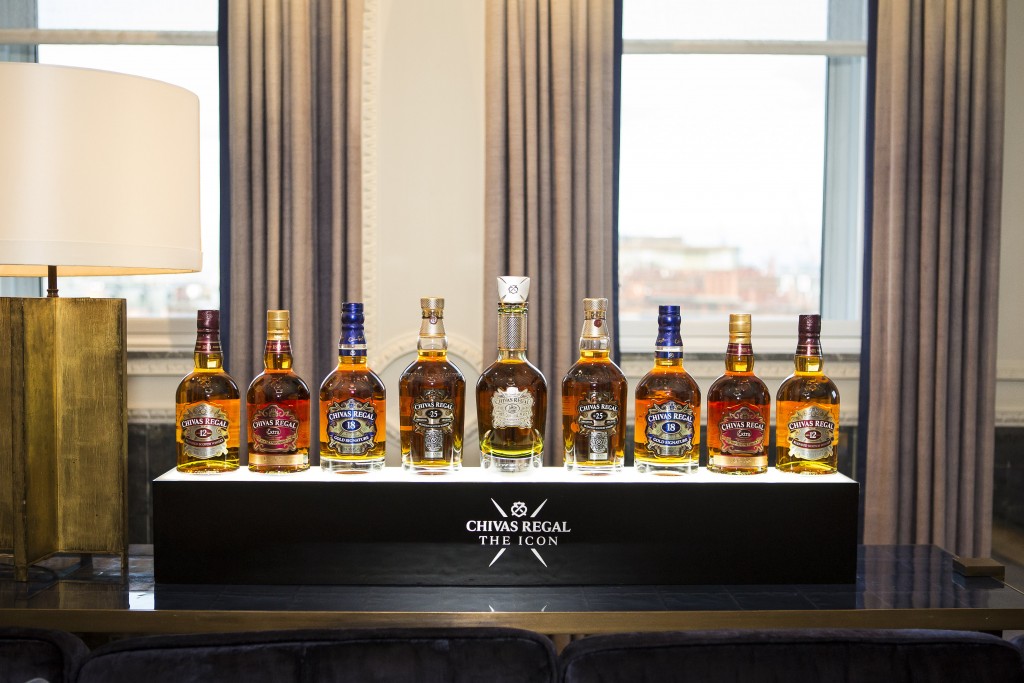 Chivas The Icon launch at The Connaught London on 16th February 2016.