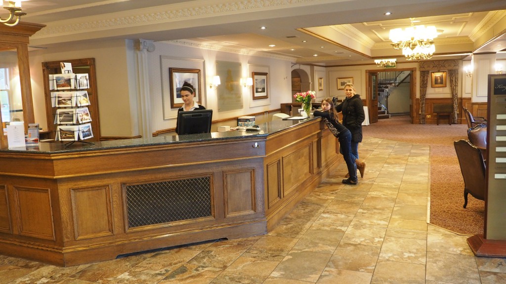 Kingsmills Hotel reception Inverness