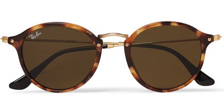 Mr-PORTER-tortoise shell sunglasses - Ray-Ban