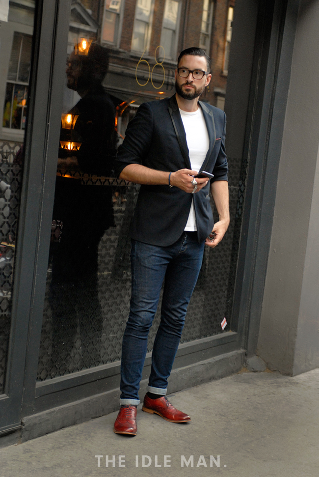 Denim jacket outlet idle man