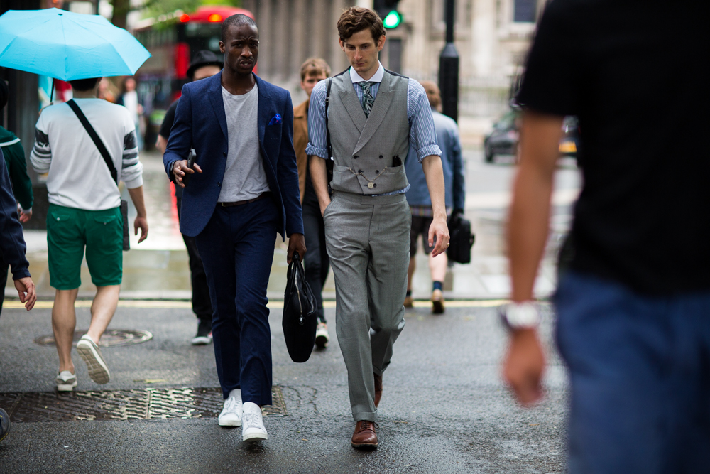 LCM Street Style with GQ and Men's fashion post