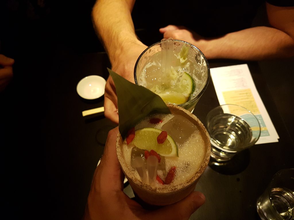 Ping Pong cocktails