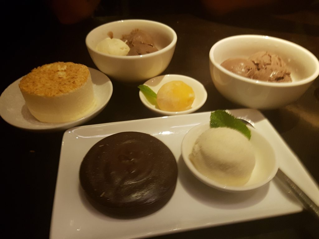 Ping Pong desserts