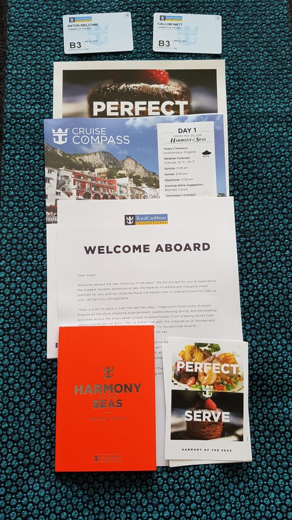 Royal Caribbean Harmony of the Seas press pack