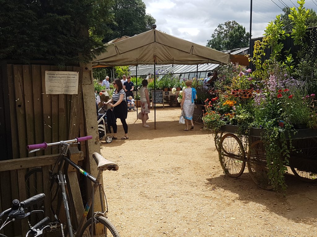 Petersham Nurseries entrance