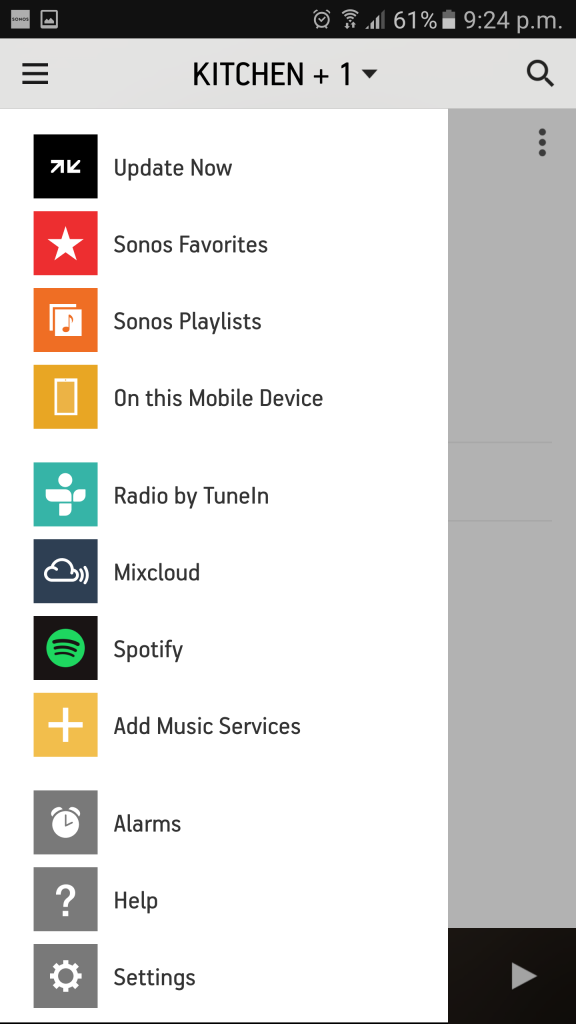 SONOS PLAYLISTS