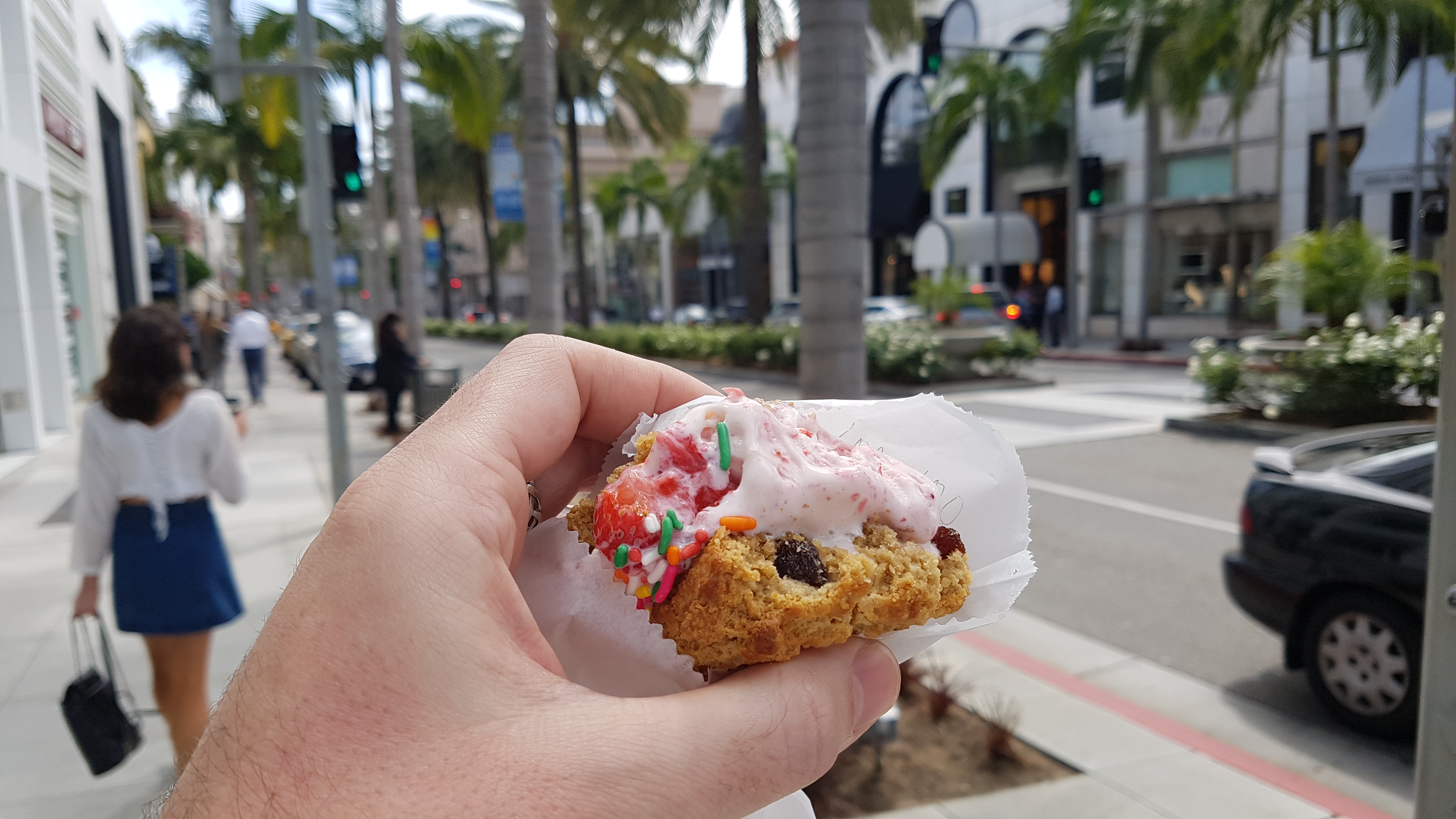 Nitro Cookie Ice Cream Sandwich in LA