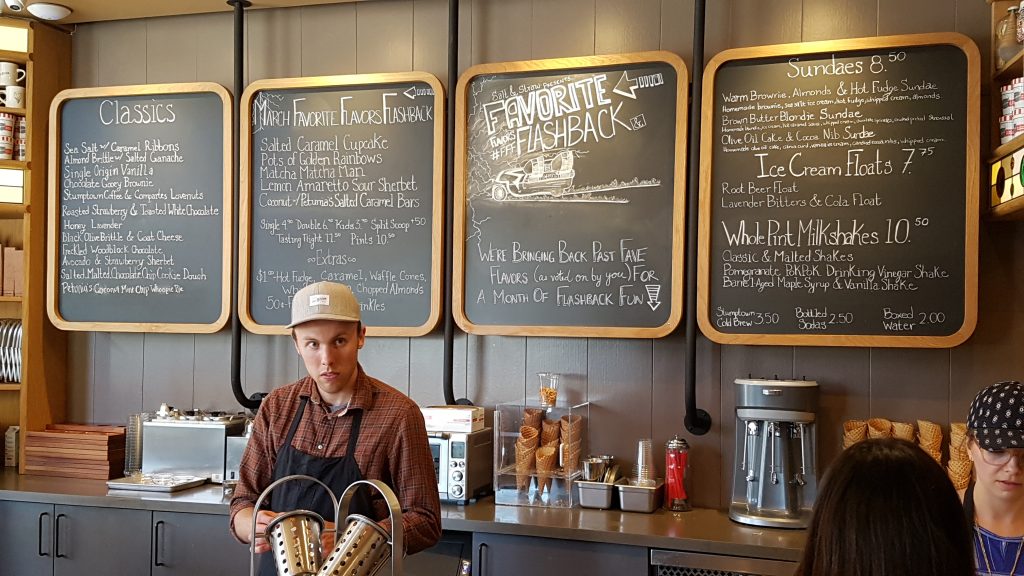 Salt and Straw ice cream flavours