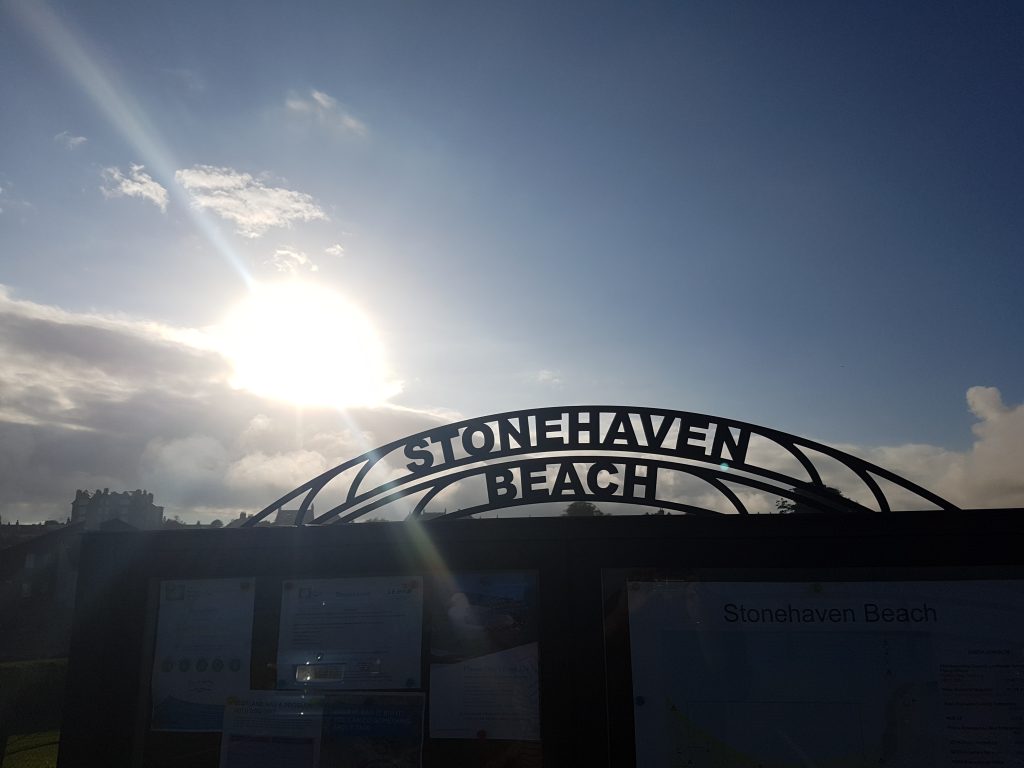 Stonehaven beach