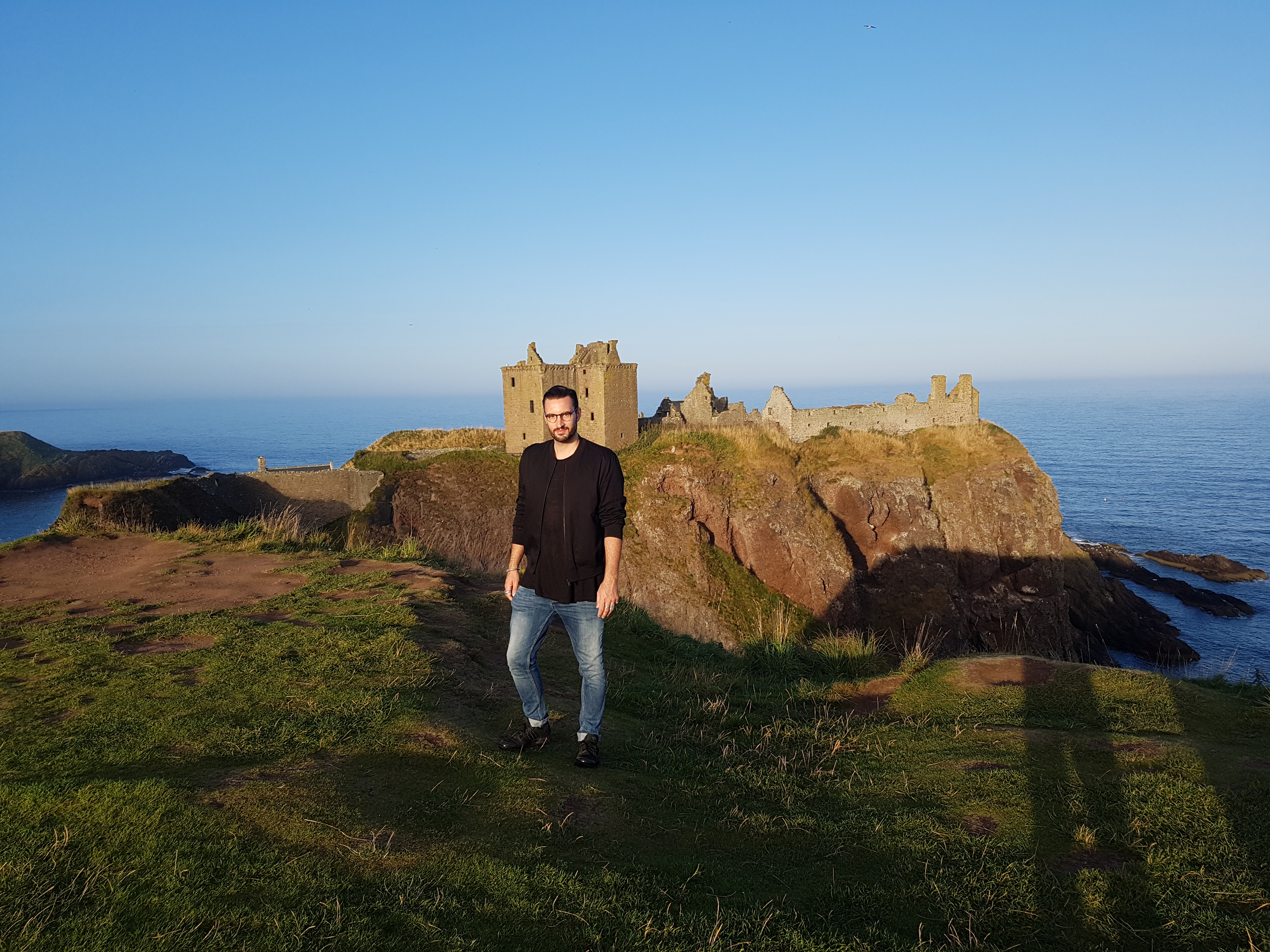 Dunottar Castle in Scotland