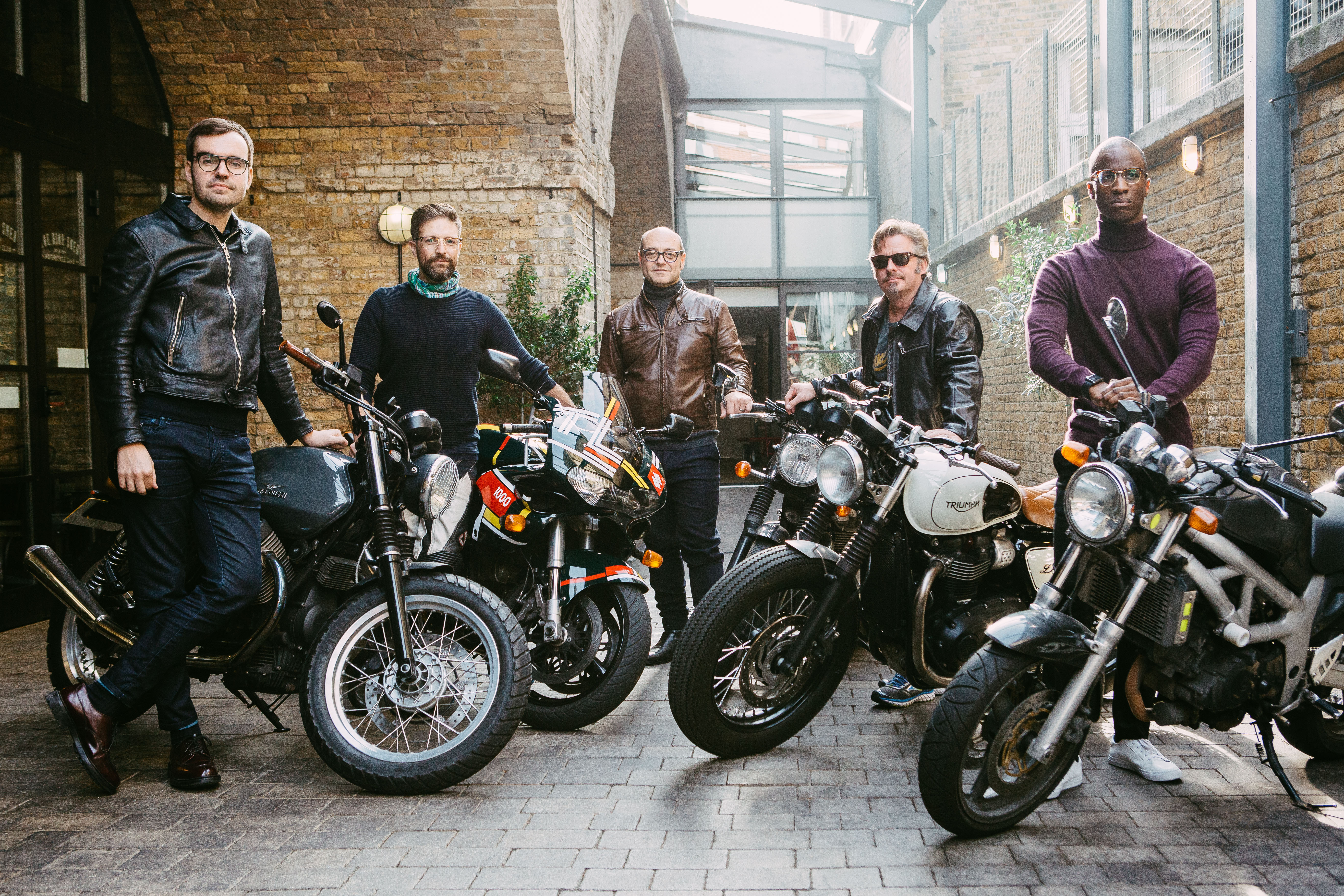 The Movember Motorcycle Club Assembles