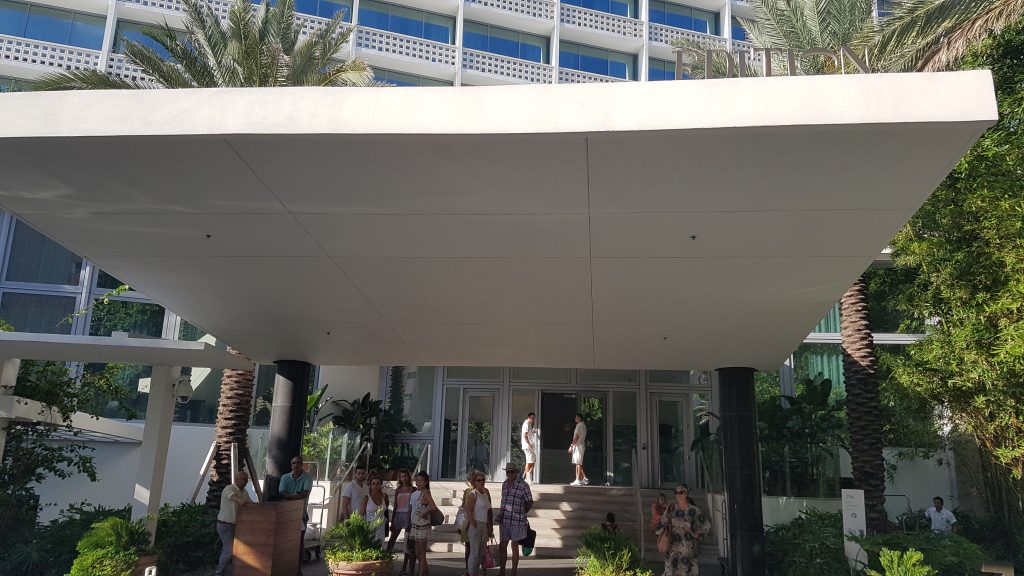 Miami Beach Edition Hotel entrance