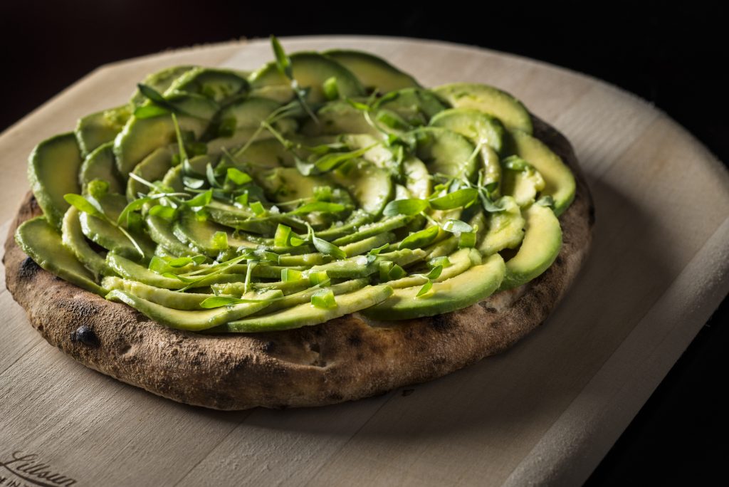 Avocado and Jalapeno Pizza