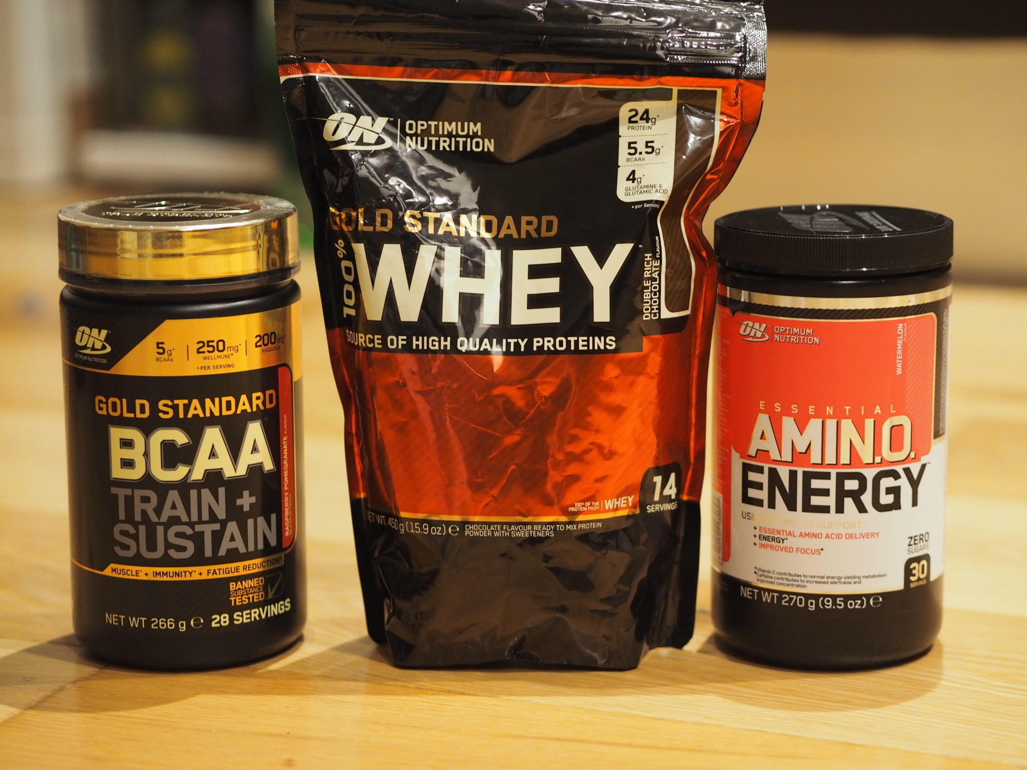 Go for Gold Standard with Optimum Nutrition