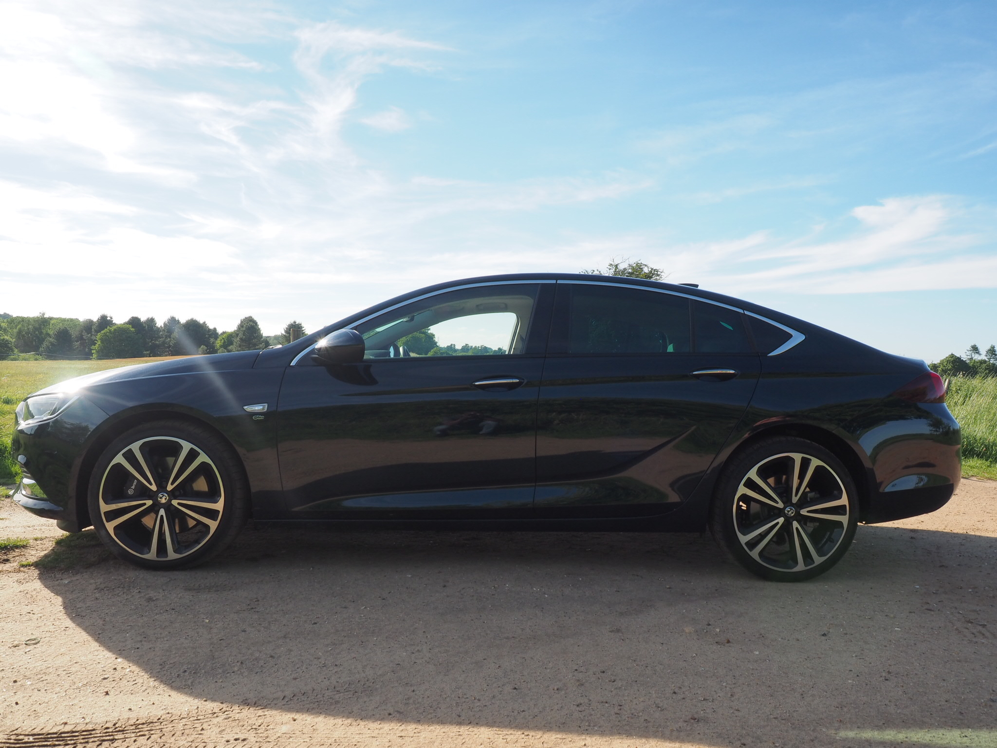 Behind the wheel of the Vauxhall Insignia Grand Sport