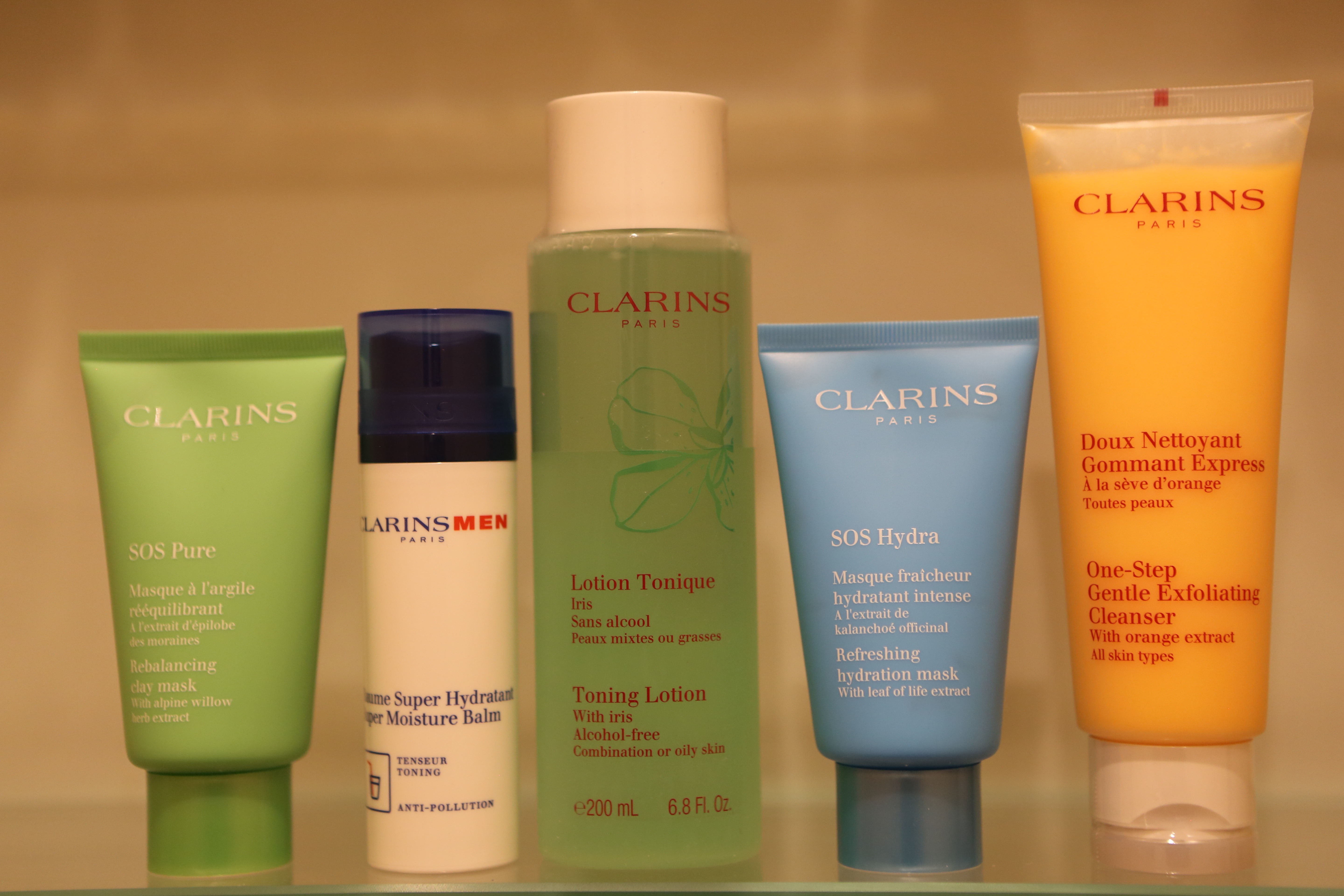 New Skincare Routine with Clarins