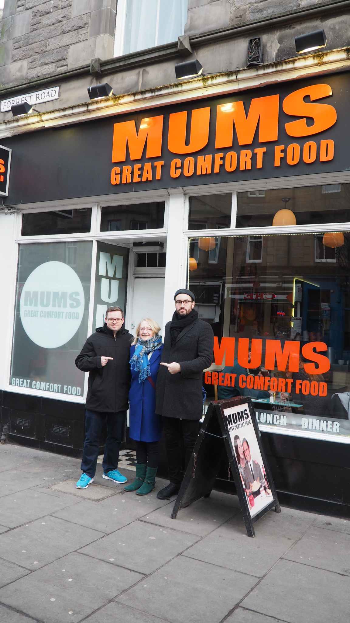 Mum's great comfort food in Edinburgh