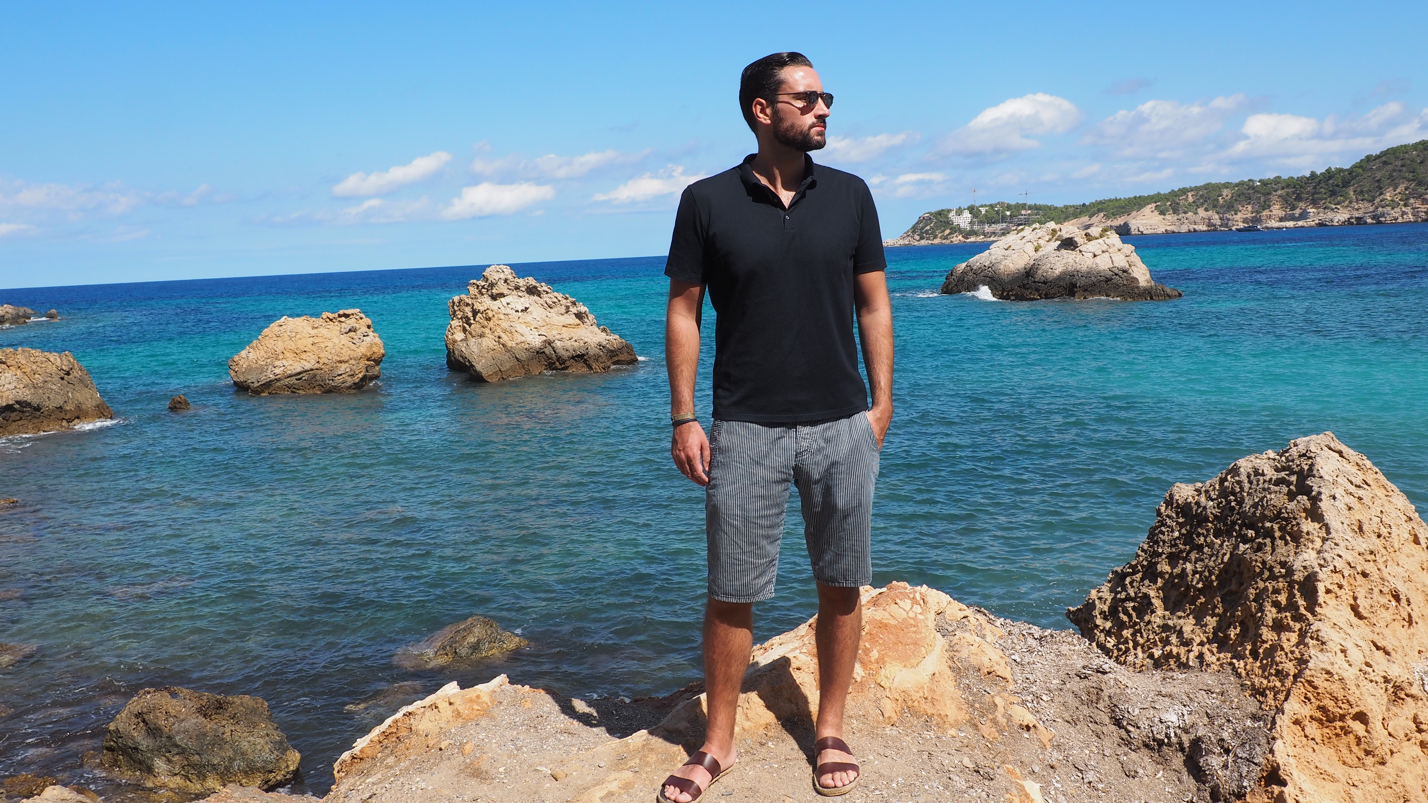 Exploring the beaches of Northern Ibiza