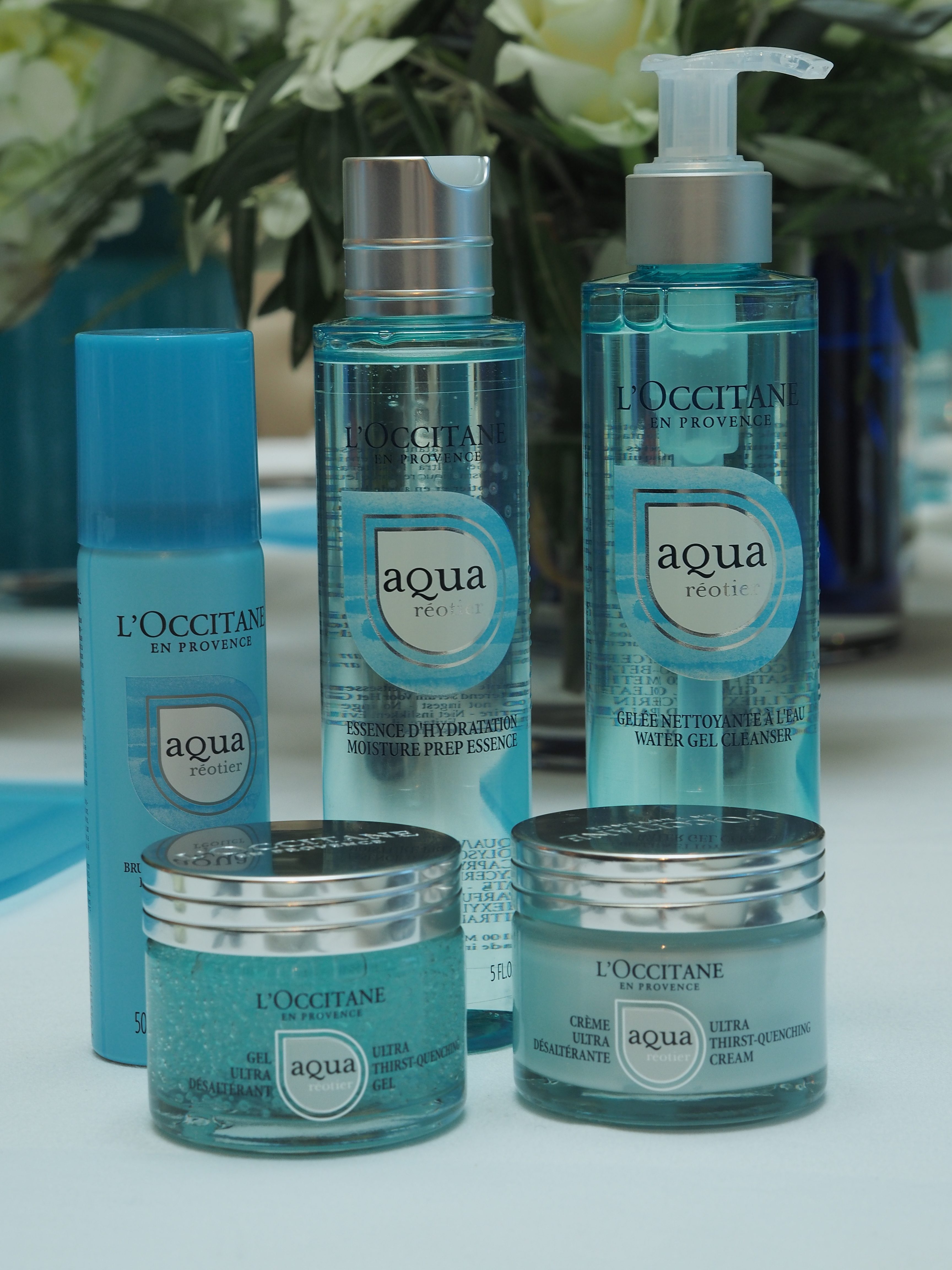 L’Occitane en Provence launch Hydration Winner Aqua Reotier