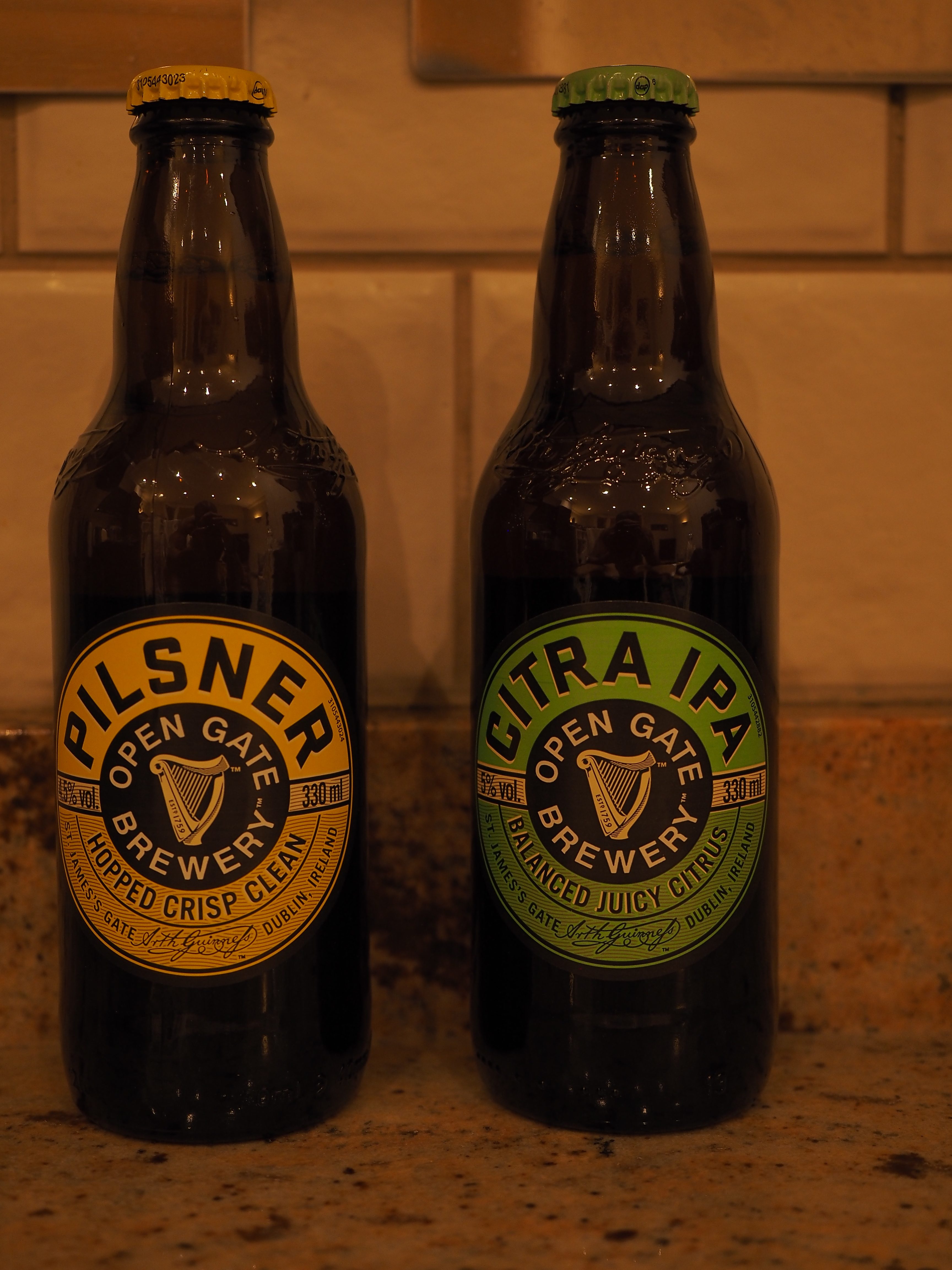 Guinness Launches Open Gate Brewery Citra IPA and Pilsner