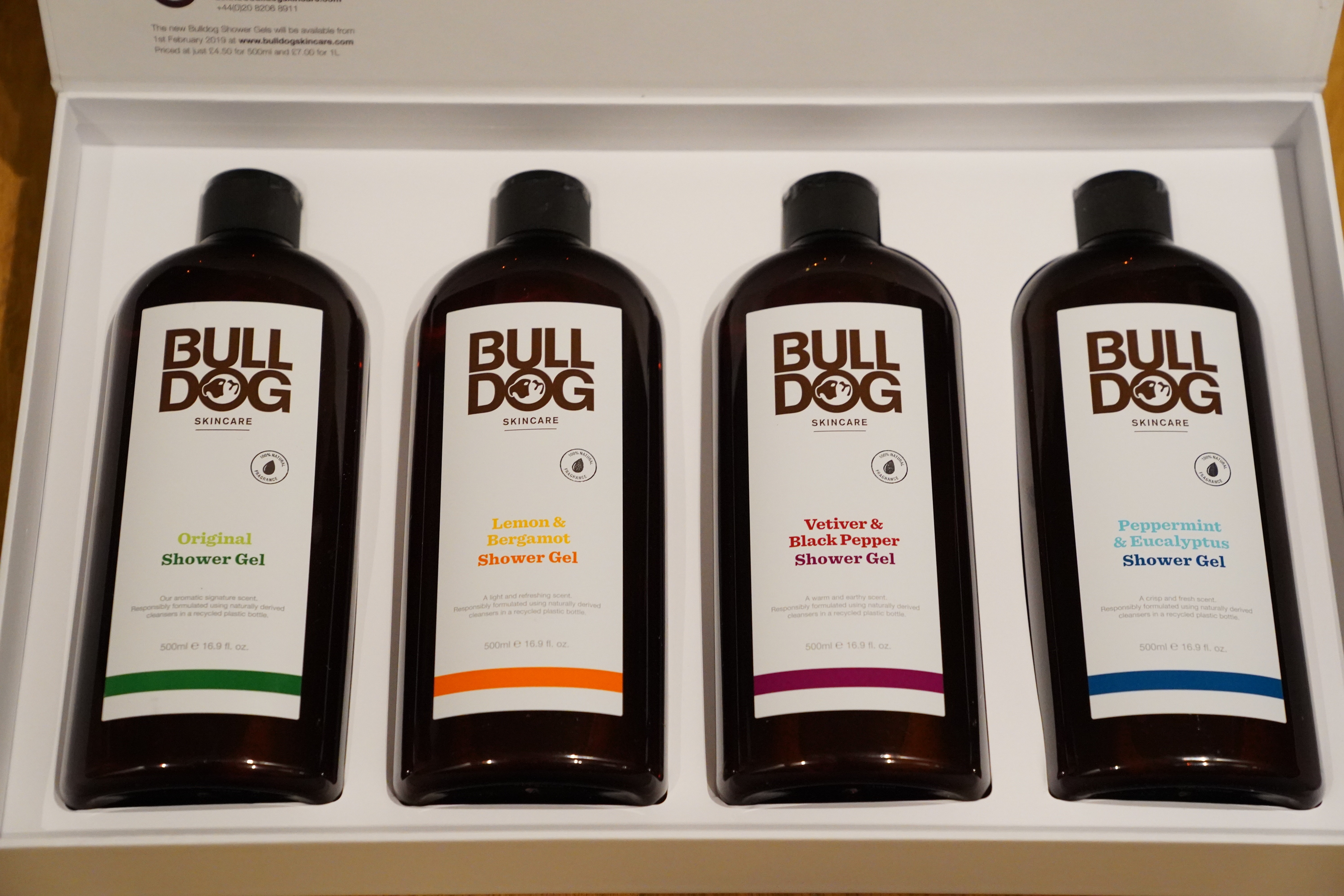 Bulldog Skincare Launch their new Shower Gel Range