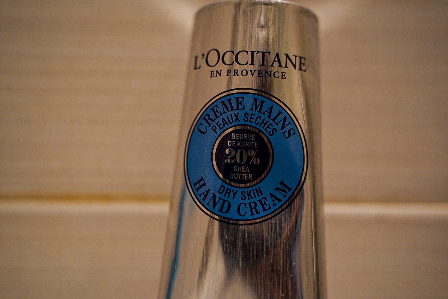 LOccitane en Provence Shea Butter Hand Cream close up