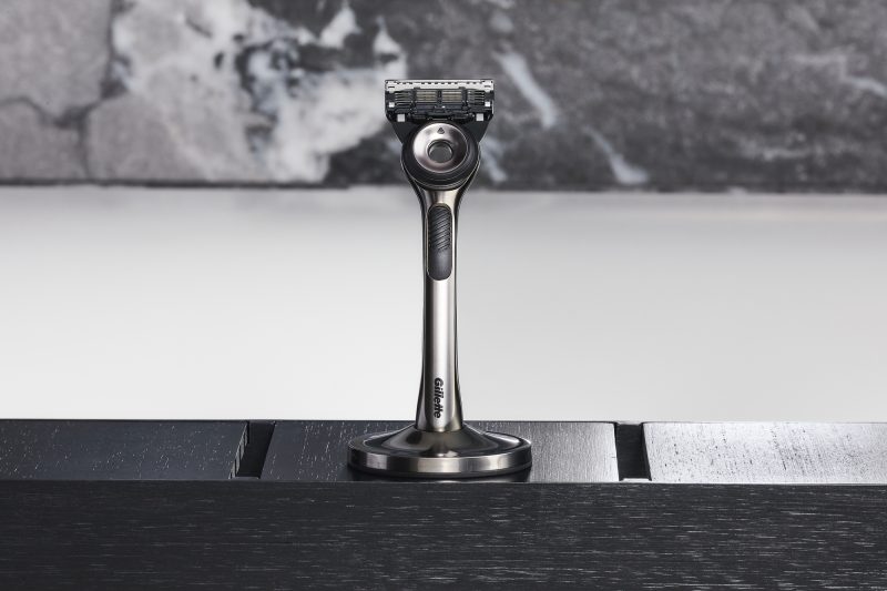 Gillette Labs exfoliating razor with stand