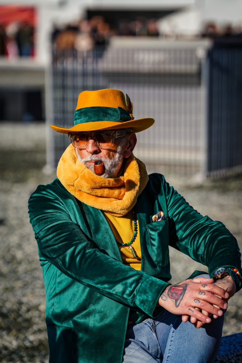 Pitti Uomo 103 - Gentleman in green