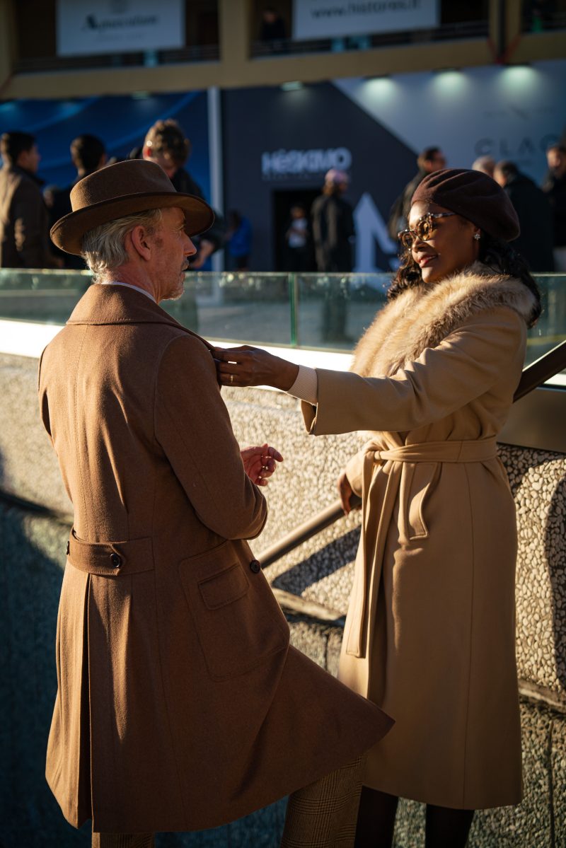 Pitti Uomo 103 - Guillame Bo & Angelique Noire