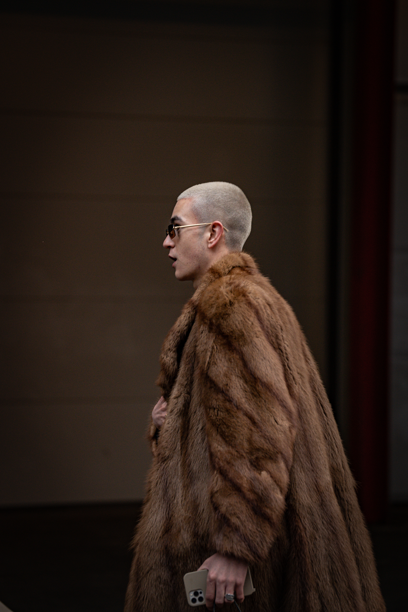 CPHFW-Faux fur coat