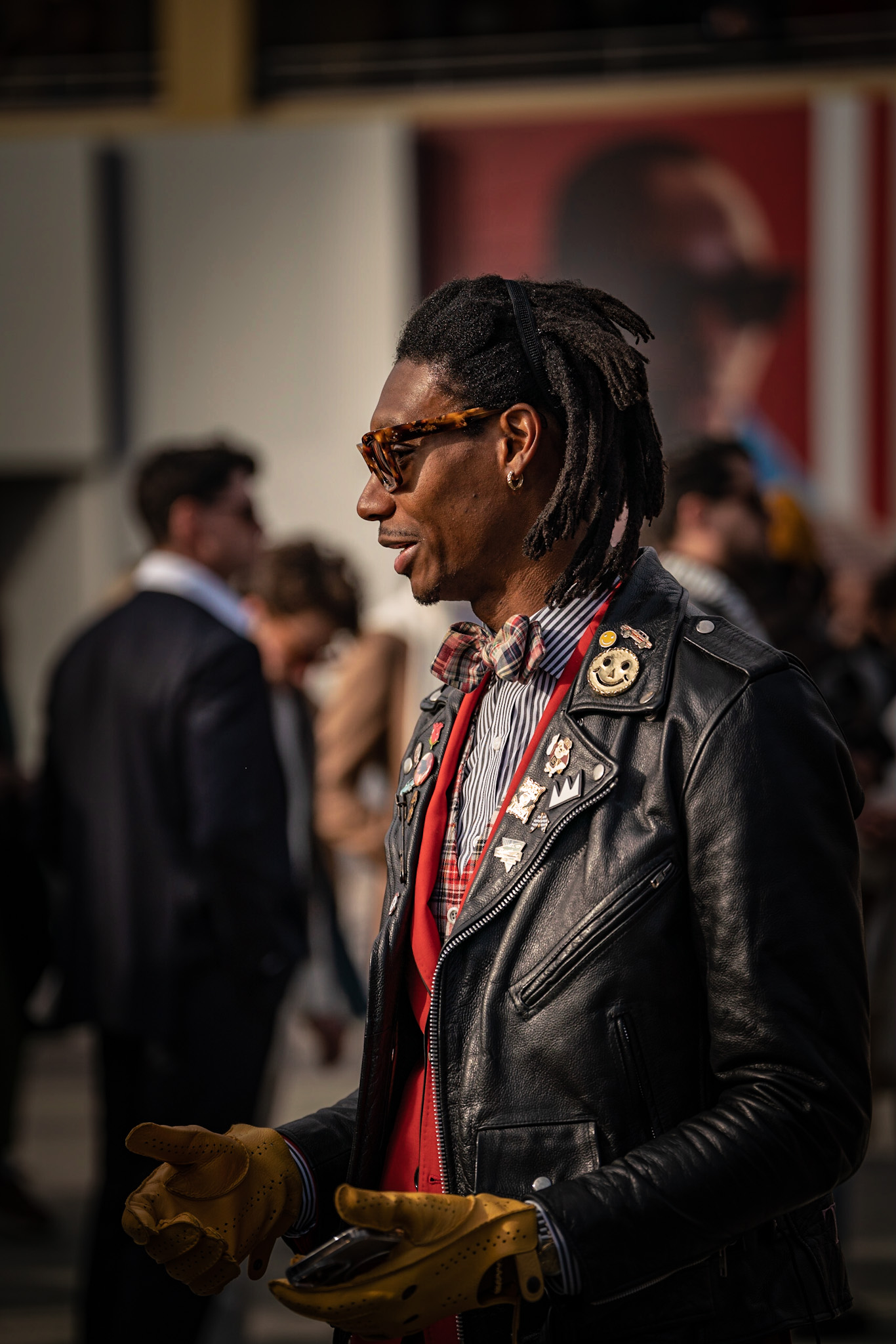 Pitti Uomo 103 - Leather style